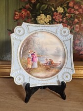 Rarissime Assiette Carrée En