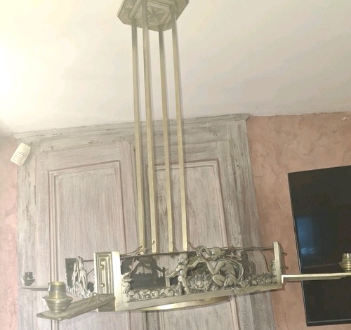Monture lustre art deco - de,