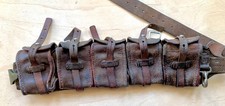 WW1 Swedish Army Bandolier.  StarWars Tusken. Pouch Belt Mauser (M10). Steampunk