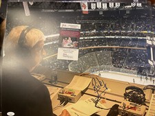 RICK JEANNERET Signed Autograph Auto 16x20 Photo Buffalo Sabres JSA COA