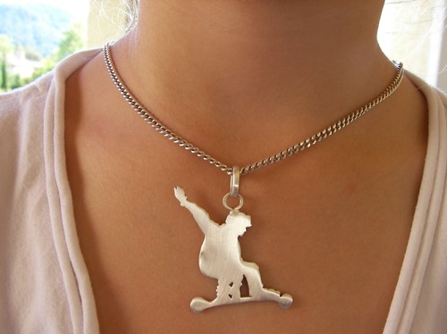Pendentif mountain board - pendentif,
