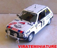 PEUGEOT 104 ZS 51° RALLYE MONTE CARLO 1982 JEAN-LOUIS TRINTIGNANT ALTAYA AU 1/43