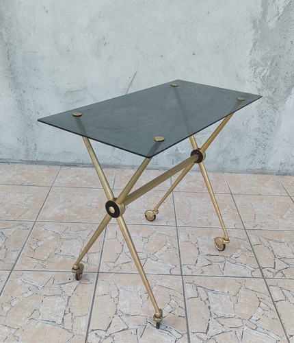 Desserte vintage laiton et - vintage,
