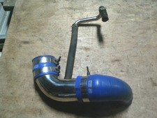 ASTRA MK4 GSI Z20LET S/S & BLUE SILICONE DIVERSION HOSE & BREATHER PIPE