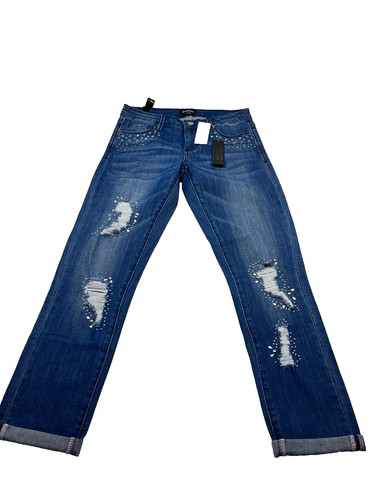 Bebe boyfriend distressed - boyfriend,
