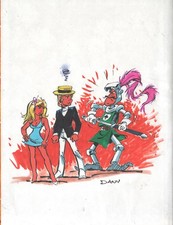 OLIVIER RAMEAU LA BULLE DE SI C' ETAIT VRAI AVEC DEDICACE DE DANY TRES BEL ETAT