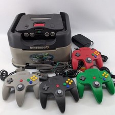 Console Nintendo 64 N64 Japon NTSC-J Testée Boîtier de Rangement 4 Manettes