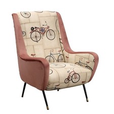 Fauteuil Vintage Velours