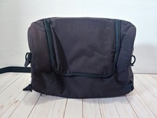 The SAC Black Motorcycle Sissy Bar Backrest Touring Luggage Bag Appx 16" X 10"