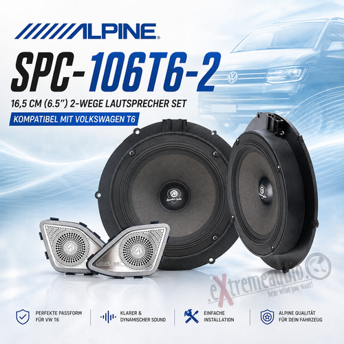 Haut parleur alpine spc - haut-parleur, spc-106t6