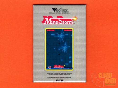 Minestorm vectrex cartridge - minestorm,