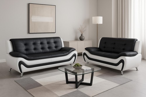 Price drop black white 2pc - black,