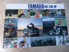 1982 Yamaha Line  XJ750 XJ650 XJ400 RZ250 rd250lc SR400 XS400 JAPAN Brochure