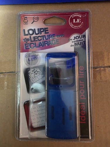 Loupe lecture portable - loupe, avec