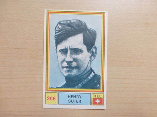 206 henry suter - n°, panini