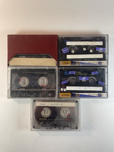 Lot cassettes cassette - lot, 5