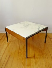 TABLE BASSE en METAL / BOIS