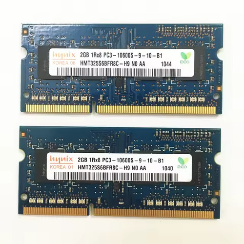Mémoire sodimm 2x2 ddr3 - sodimm,