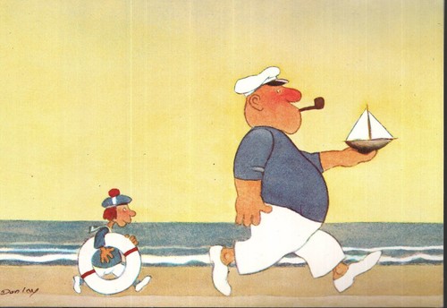 Carte postale humoristique - carte,