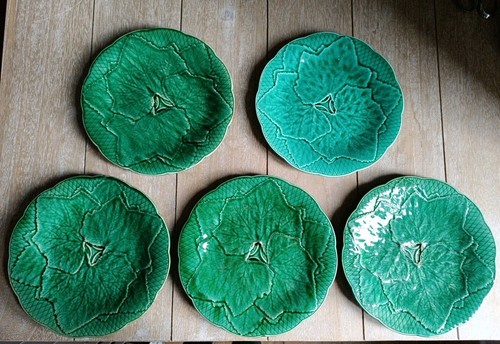 Assiettes dessert décor - 5,