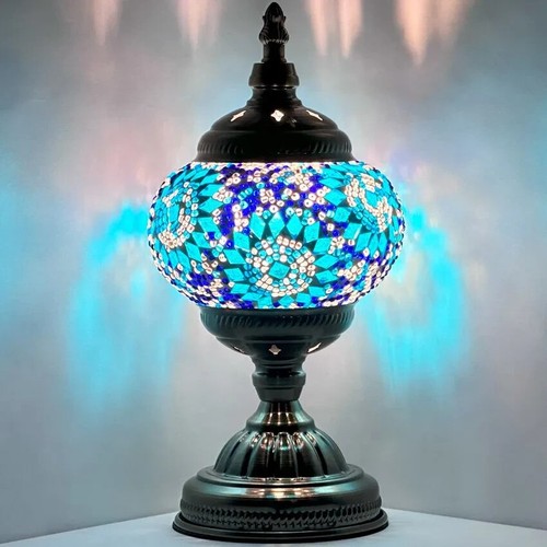 Lampe table verre - en, pieu
