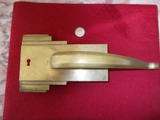 1930 BRASS DOOR HANDLE