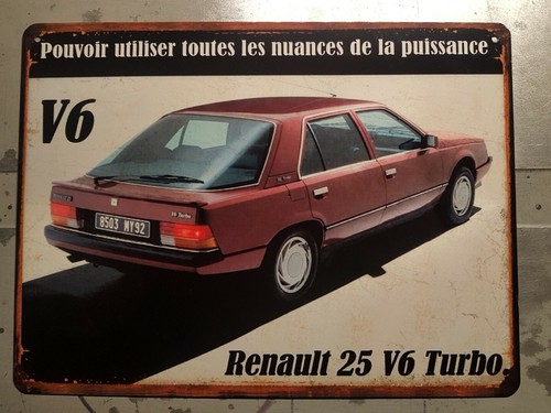 Plaque metal vintage - , renault
