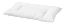 Oreiller IKEA LEN pour lit bébé, remplissage doux de literie de crèche, blanc...