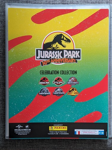 Cartes panini jurassic - panini, park