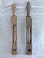 2 anciens thermomètres à