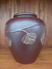 VASE CERAMIQUE "FEUILLES"