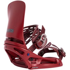 Burton Cartel X Est Hommes Fixation de Snowboard Schnallenbindung Tomato Rot Neu