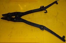 BRITISH ARMY COMMANDO SHEAR, FIRM TOTAL LENGTH 27 CM WEIGHT