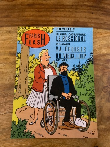 Carte postale 15x10 tintin - 15x10,