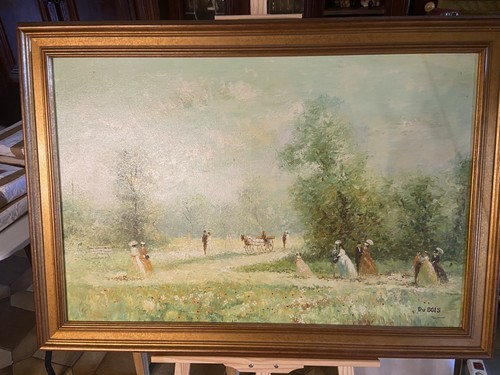 Grande toile huile - toile, l’huile