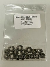 RC TT-02 Set 16 Roulements à