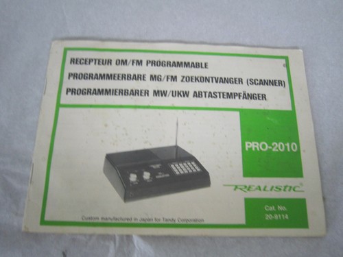 Recepteur programmable - recepteur, fm