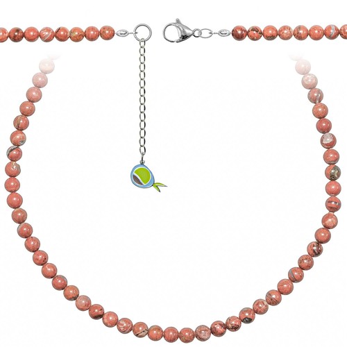 Collier jaspe breschia - en,