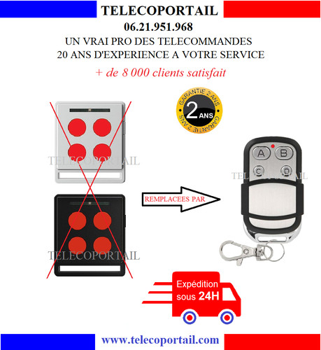 Telecommande compatible nice - compatible,