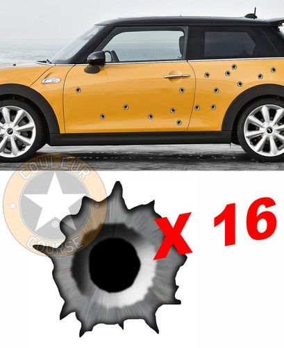 Impacts balles trous - x,