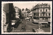 Old postcard Verviers, Pont St. Laurent 1957 
