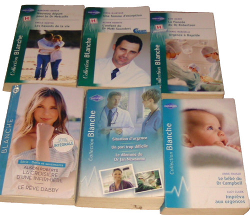 Lot livres harlequin - ,