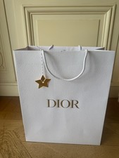 grand sac Dior en carton blanc