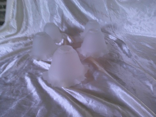 Lot abats jours en - 5,