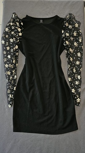 Robe noire shein taille - noire,
