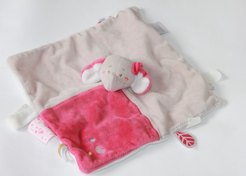 Doudou noukies elephant plat - doudou,