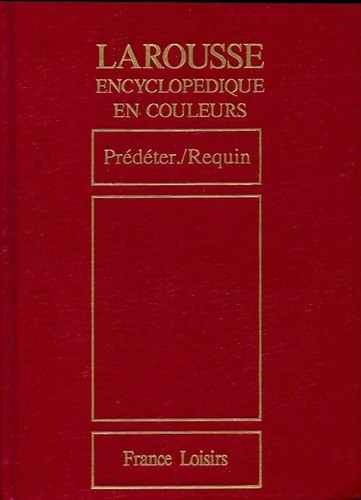 Larousse encyclopédique - , en