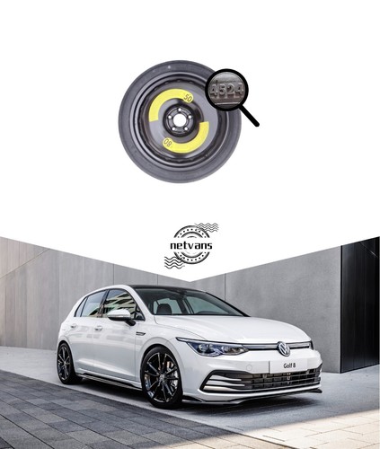 Roue secours pour vw - roue,