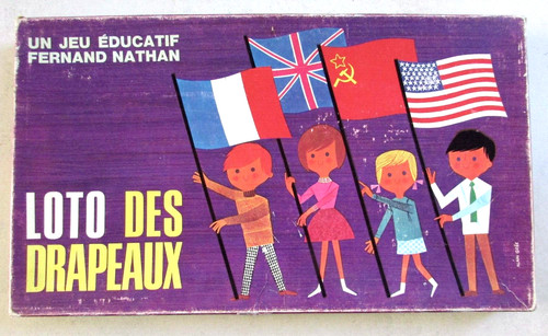 Jeu éducatif ancien loto - jeu, des