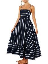 Women's Navy Blue Summer Maxi